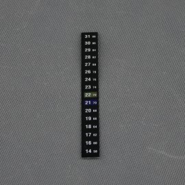 VT40 - teploměr 14 až 31 stupňů C, ohebný, samolepicí