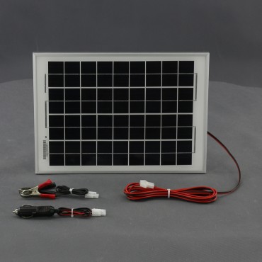 SO103 - solární nabíječka autobaterií 12 V, 10 W