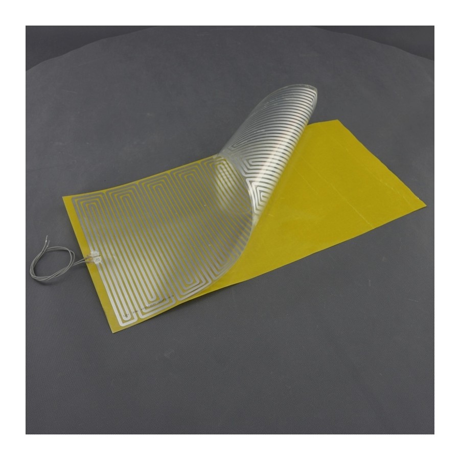 TF1250 - topná fólie PES 12 V, 30 W, lepicí, 600 na 300 mm