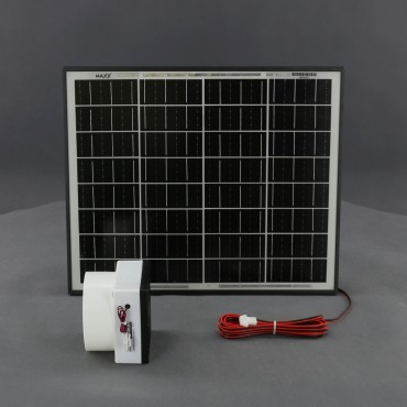 SO16 - solární ventilátor nástěnný průměr 125 mm, 230 m3/h