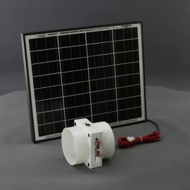 SO18 - solární ventilátor vestavný průměr 125 mm, 230 m3/h