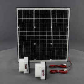 SO20 - solární ventilátory 2x nástěnné průměr 125 mm, 2x 230 m3/h