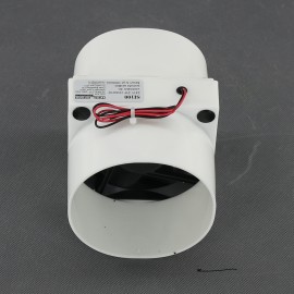 SI100 - vestavný potrubní ventilátor průměr 100 mm, 24 V, 82 m3/h