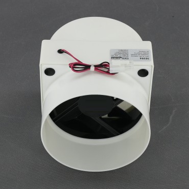 SI104 - vestavný potrubní ventilátor průměr 125 mm, 24 V, 234 m3/h