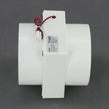 SI104 - vestavný potrubní ventilátor průměr 125 mm, 24 V, 234 m3/h