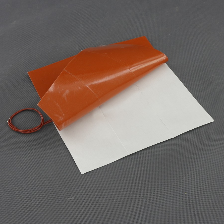 TF1474 - topná fólie silikon 12 V, 25 W, lepicí, 290 na 290 mm