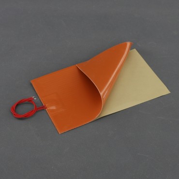 TF1324 - topná fólie silikon 24 V, 80 W, lepicí, 250 na 150 mm