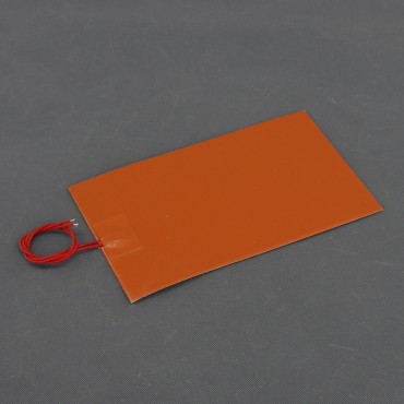 TF1324 - topná fólie silikon 24 V, 80 W, lepicí, 250 na 150 mm