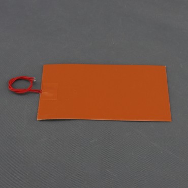 TF1324 - topná fólie silikon 24 V, 80 W, lepicí, 250 na 150 mm