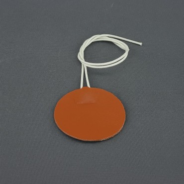 TF1452 - topná fólie silikon 12 V, 4 W, lepicí, průměr 75 mm