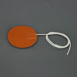 TF1454 - topná fólie silikon 24 V, 16 W, lepicí, průměr 75 mm