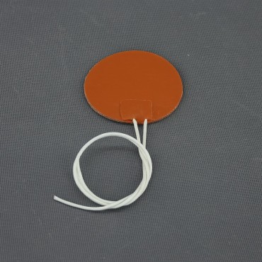 TF1454 - topná fólie silikon 24 V, 16 W, lepicí, průměr 75 mm