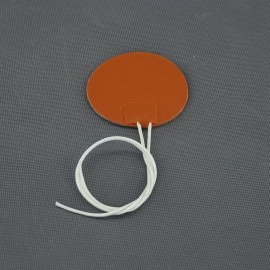 TF1454 - topná fólie silikon 24 V, 16 W, lepicí, průměr 75 mm