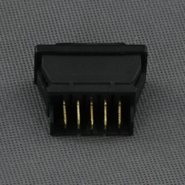 SI744 - tlačítko kolébkové 12-24 V, 20 A, (ON)-OFF-(ON), červená LED