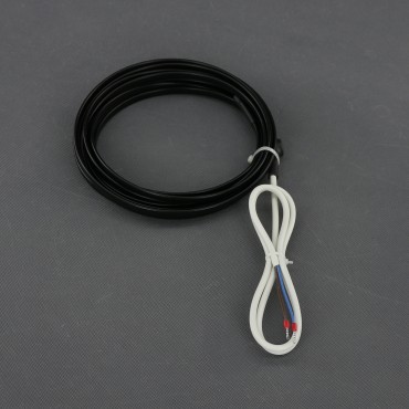TF524 - topný kabel 12 V, 100 W, samoregulační, termostat, 5 m
