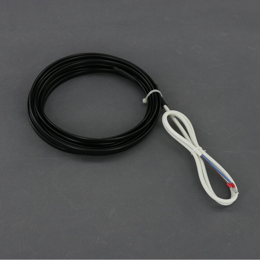 TF524 - topný kabel 12 V, 100 W, samoregulační, termostat, 5 m