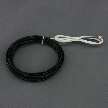 TF524 - topný kabel 12 V, 100 W, samoregulační, termostat, 5 m