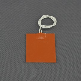 TF1422 - topná fólie silikon 24 V, 30 W, lepicí, 100 na 75 mm