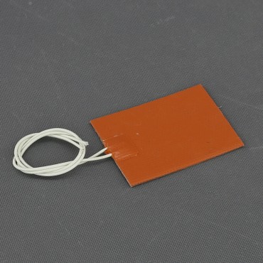 TF1422 - topná fólie silikon 24 V, 30 W, lepicí, 100 na 75 mm