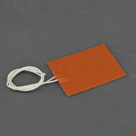 TF1420 - topná fólie silikon 12 V, 7,5 W, lepicí, 100 na 75 mm
