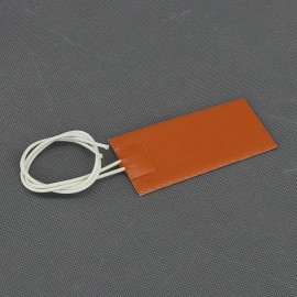 TF1412 - topná fólie silikon 12 V, 5 W, lepicí, 100 na 50 mm
