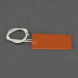 TF1412 - topná fólie silikon 12 V, 5 W, lepicí, 100 na 50 mm