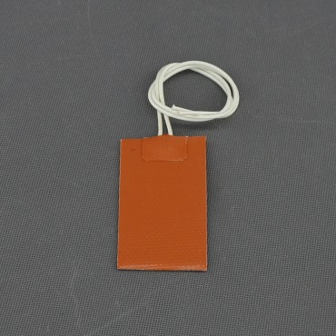 TF1412 - topná fólie silikon 12 V, 5 W, lepicí, 100 na 50 mm