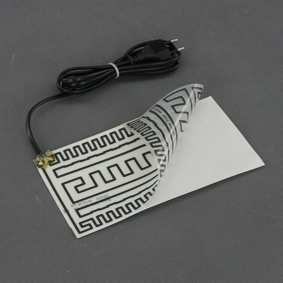 TF1248 - topná fólie PES 230 V, 40 W, lepicí, 210 na 110 mm