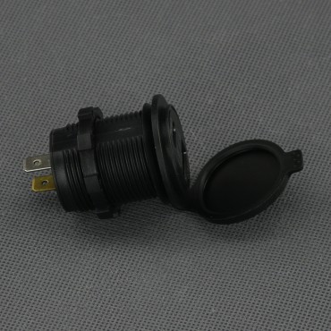 SI856 - USB-A QC3.0 a USB-C PD nabíječka a voltmetr, IP65, panelová