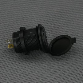SI856 - USB-A QC3.0 a USB-C PD nabíječka a voltmetr, IP65, panelová