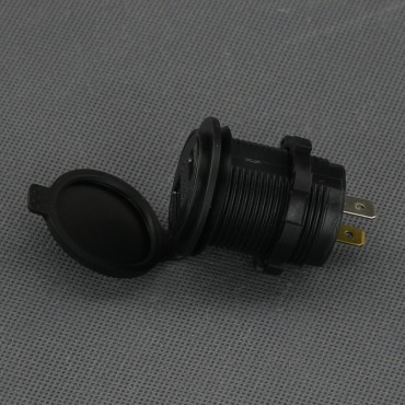 SI856 - USB-A QC3.0 a USB-C PD nabíječka a voltmetr, IP65, panelová