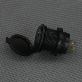 SI856 - USB-A QC3.0 a USB-C PD nabíječka a voltmetr, IP65, panelová