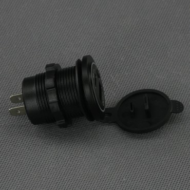 SI858 - USB-A QC3.0 a USB-C PD nabíječka a vypínač, IP65, panelová