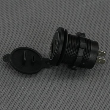 SI858 - USB-A QC3.0 a USB-C PD nabíječka a vypínač, IP65, panelová