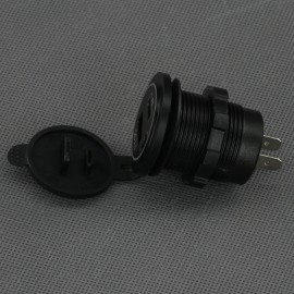 SI858 - USB-A QC3.0 a USB-C PD nabíječka a vypínač, IP65, panelová