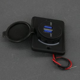 SI864 - 2x USB-A QC3.0 nabíječka 2x 3 A, IP65, na plochu