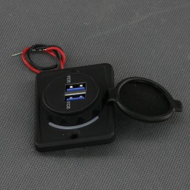 SI864 - 2x USB-A QC3.0 nabíječka 2x 3 A, IP65, na plochu