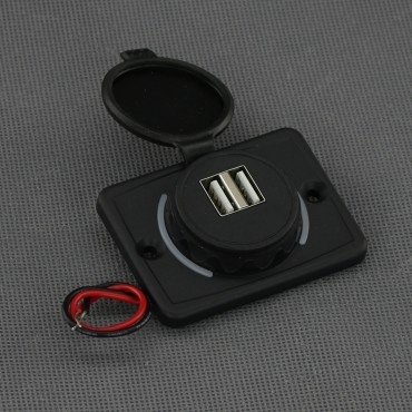SI866 - 2x USB-A nabíječka 2x 4,8 A, IP65, na plochu