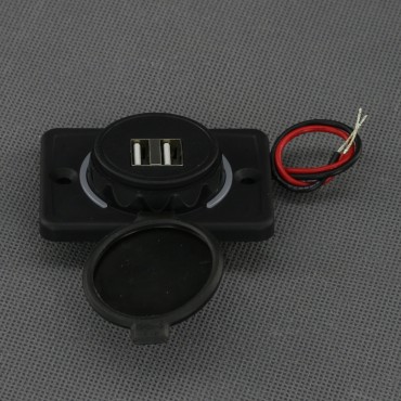 SI866 - 2x USB-A nabíječka 2x 4,8 A, IP65, na plochu