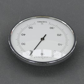 VT146 - teploměr analogový, stříbrný, průměr 95 mm