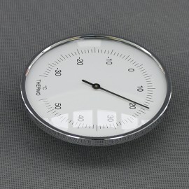 VT146 - teploměr analogový, stříbrný, průměr 95 mm