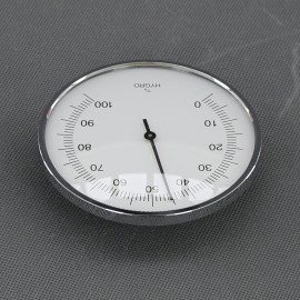 VT147 - vlhkoměr analogový, stříbrný, průměr 95 mm
