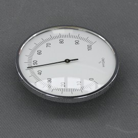 VT147 - vlhkoměr analogový, stříbrný, průměr 95 mm