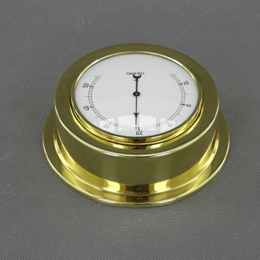 VT150 - teploměr analogový, zlatý, průměr 140 mm