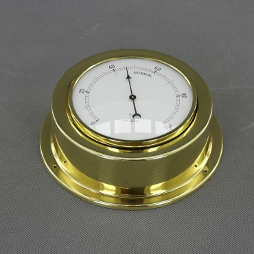 VT151 - vlhkoměr analogový, zlatý, průměr 140 mm