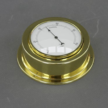 VT151 - vlhkoměr analogový, zlatý, průměr 140 mm