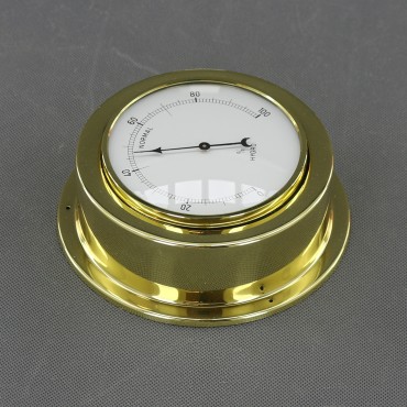 VT151 - vlhkoměr analogový, zlatý, průměr 140 mm