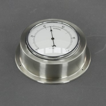 VT156 - vlhkoměr analogový, stříbrný, průměr 140 mm