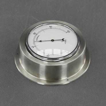 VT156 - vlhkoměr analogový, stříbrný, průměr 140 mm