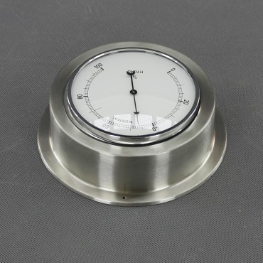 VT156 - vlhkoměr analogový, stříbrný, průměr 140 mm